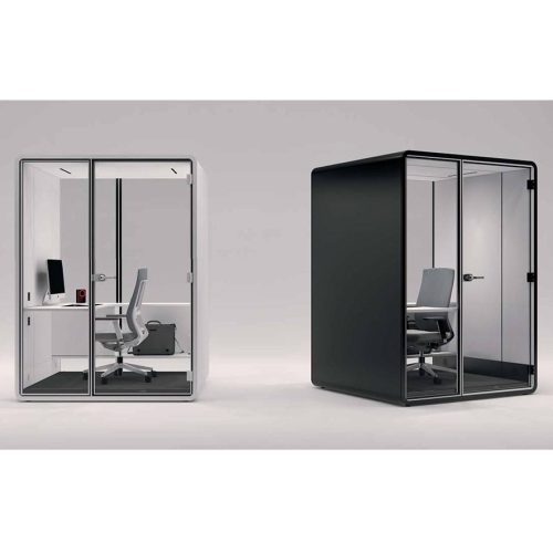 Acoustic Sound Booth Movable Two Person Office Pod - Image 3