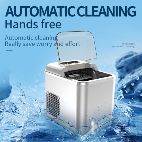 Automatic Application Control Self-Cleaning Countertop Ice Maker Portable Home Ice Maker - Image 2