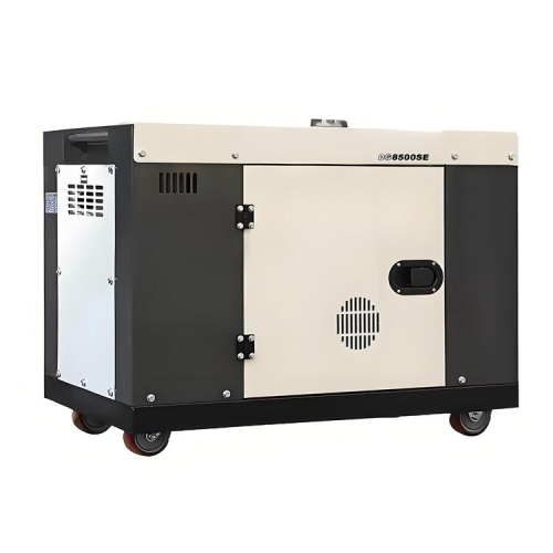 Silent 6.5kw Single Cylinder Diesel Generator Portable Emergency Backup Power AVR Regulator Three-Phase Rated 8kw - Image 3