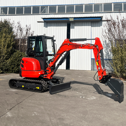 High Quality Mini Excavator 1 Ton Hydraulic Crushing Hammer Municipal Engineering Mini Excavator Kubota Engine 3.5 Tons - Image 2