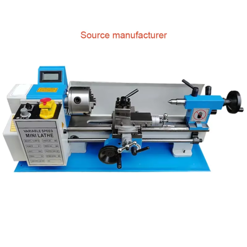 Advanced Mini Manual Metal Lathe, Desktop Household Lathe, Metal Processing Micro Woodworking Desktop Lathe - Image 3