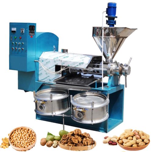 SLX-300 Oil Press High Efficiency Sunflower Peanut Oil Press Large Capacity 130-200 kg /h Motor 660 - Image 3