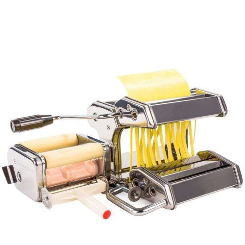 Hand Operated High Quality Manual Pasta Making Machine Set (4 in 1) For Making Pasta And Ravioli - Image 3