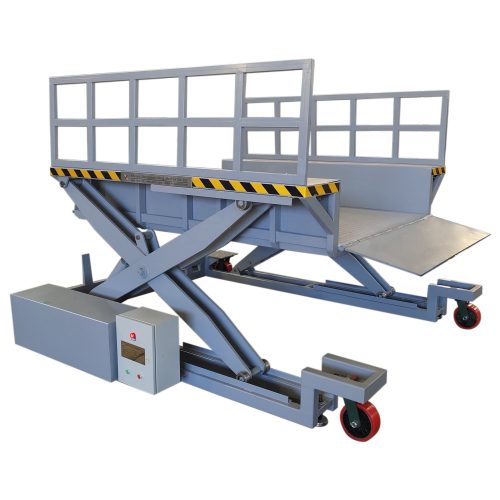 Container Mobile Vertical Lift 1000kg Shear Lift