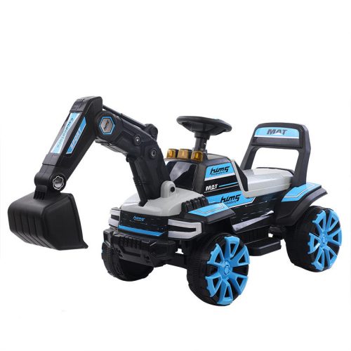 12V Electric Excavator Ride-On Toy with Remote Control and Electric Arm - Image 3