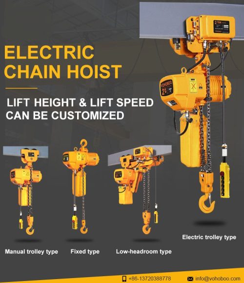 0.5T-10T Trolley-Type Electric Hoist with Hook and Remote Control - Image 7