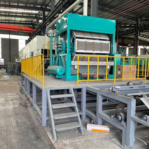 Automatic Pulp Forming Egg Tray Production Line With Vacuum Pump