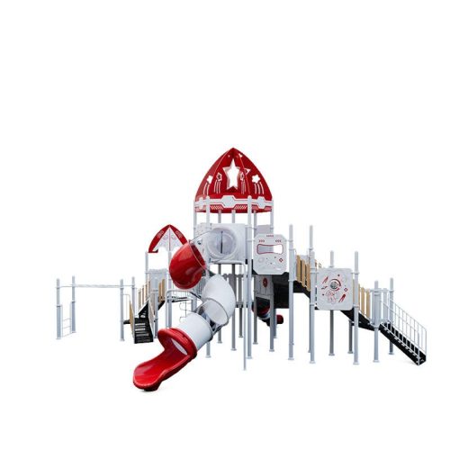 Board Slide Set For Kids Playground Outdoor Amusement Equipment Plastic Slide Fun Place - Image 3