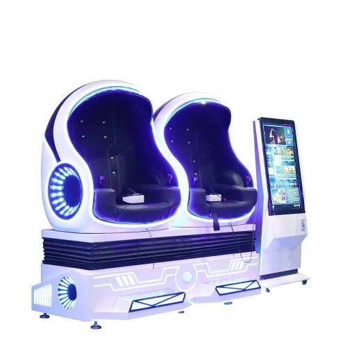 VR Park Equipment Dynamic 2-seat 9D VR Egg Movie 9D - Image 3