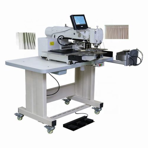 Easy Operation Semi Automatic Quilt Sewing Pleating Machine For Fabric Factory - Image 3