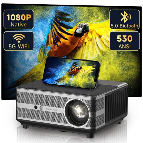 Dust-Proof Android Wireless Business Projector Presentation Device Smart 4k Enclosed Projector TV Home Theater - Image 3