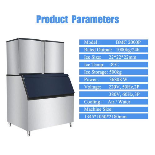 1000KG Commercial Ice Machine - Image 4