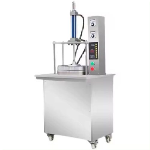 Automatic Grain Flour Tortilla Manufacturer Pizza Pie Pita Bread Hydraulic Dough Press Pancake Forming Machine Press Machine - Image 3