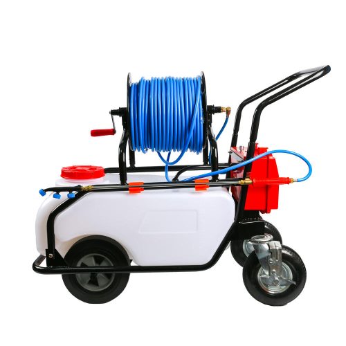 Professional Factory Made Electric Hand Push Agricultural Cart Sprayer - Image 3