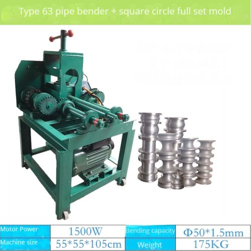 Construction Machinery 220V/380V Electric Steel Pipe Bending Machine 76mm Square Bending Machine Curved Bending Machine - Image 3