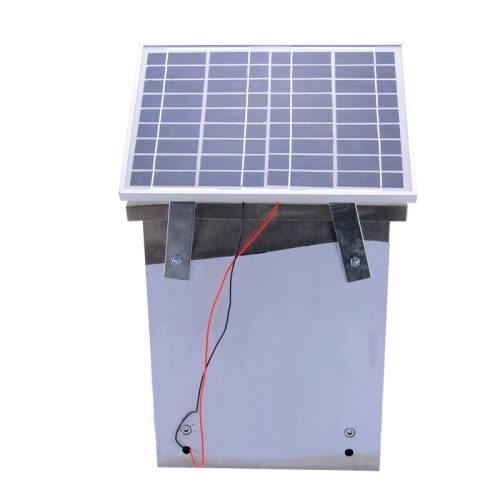 Low Cost Livestock Outdoor Elephant Current Solar Power Plastic Electric Fence Energizer for Cattle Farm - Image 3