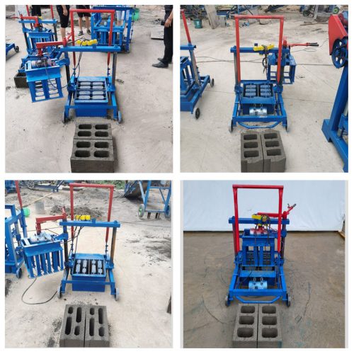 Manual Semi Automatic Interlocking Hourdis Smart Habiterra Paver Hollow Cement Concrete Block Making Machine 200 1-2 Persons - Image 3