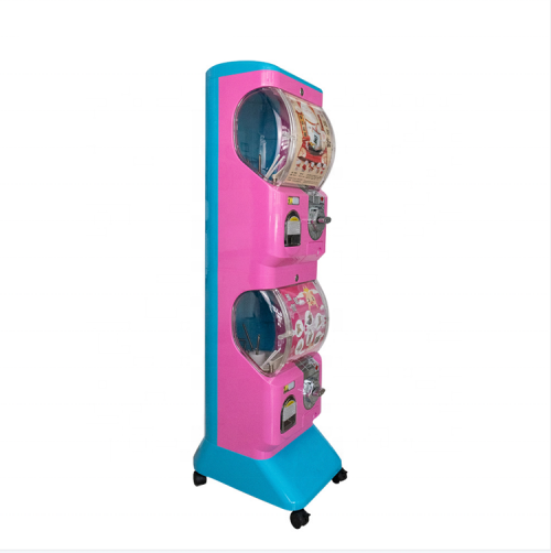 High Quality Electronic Coin Operated Double-layer Kids Gumball Capsule Toy Vending Machine - Image 3