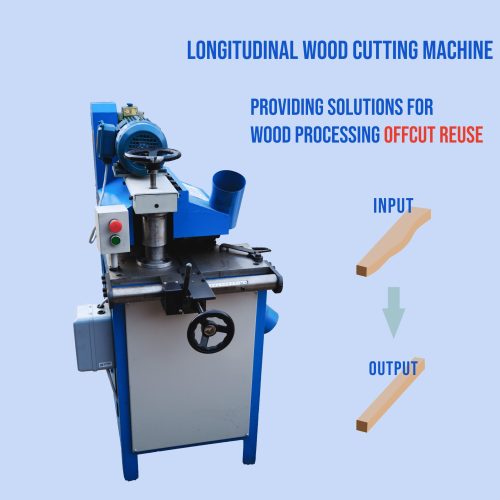 Ultra Short Wood Trim Reuse Wood Waste and Offcut Reuse Ripsaw Machine - Image 3