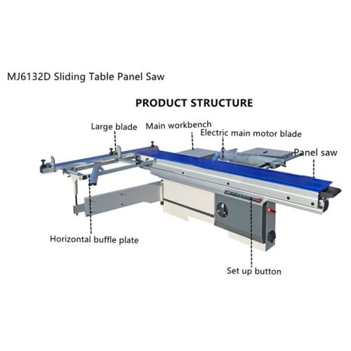 Automatic Wood Cutting CNC Panel Saw Machine Computer Sliding Table Furniture Woodworking Auto Reciprocating Beam Saw - Image 3