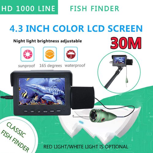 High Quality Portable Underwater Fishing Camera Waterproof Fishing Camera on the Rods - Image 3