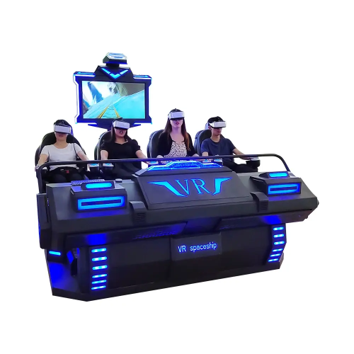 Custom Virtual Reality 9D Simulator Motion 4 Seat Movie Machine - Image 3