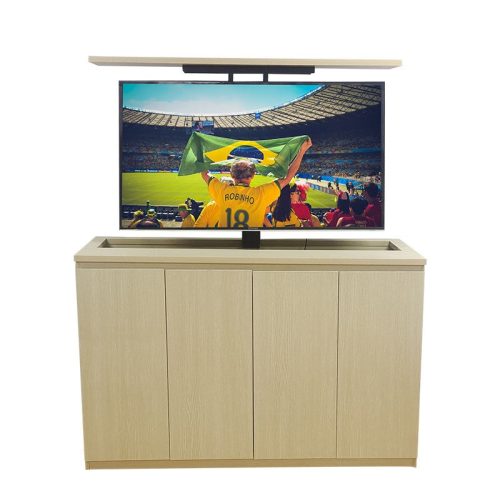 Motorized Hidden TV Cabinet Lift Electrically Height-Adjustable TV Bracket for Installation with Remote Control TV Stand, Lifting Height Range 710-1610mm Suitable For TV 32-57 Inches - Image 3