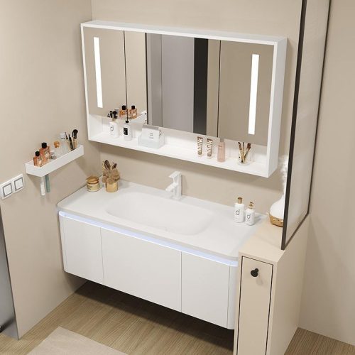 Modern Style Bathroom Vanities Bathroom Cabinet With Mirror