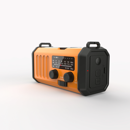 New Camping 10000MAH Solar Hand Generator AM FM NOAA Radio Emergency Portable Weather Radio With Reading Light - Image 4