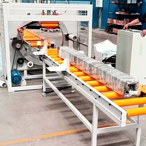 Automatic Horizontal Stretch Wrapper Orbital Stretch Wrapping Machine - Image 4