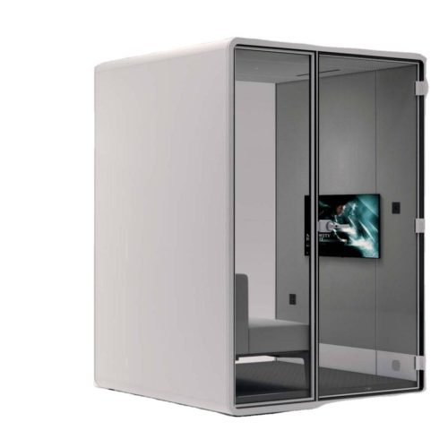 Acoustic Sound Booth Movable Two Person Office Pod - Image 4