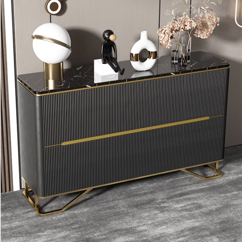 Contemporary Sideboard Buffet with Classic Credenza Design Nordic Style Storage Cabinet - Image 4