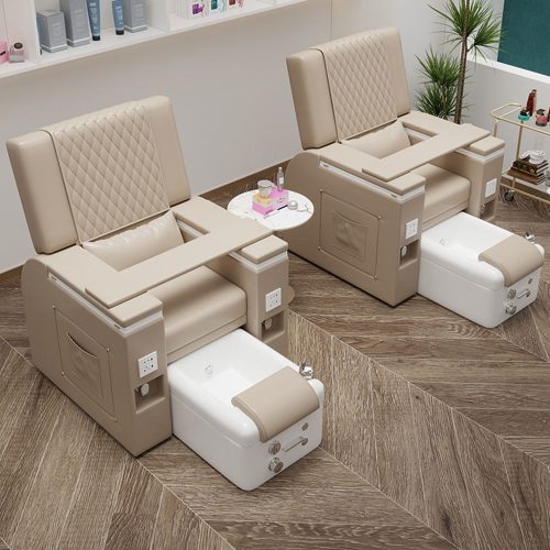 Modern Nail Salon Reclining Foot Spa Massage Pedicure Chair Luxury Pedicure Chair Massage Pedicure Chair - Image 4