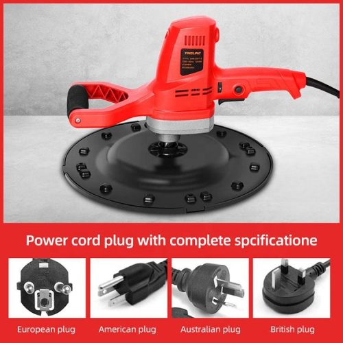 New Portable Electric Automatic Concrete Renderer Handheld Wall Plastering Tool Engine Wall Leveling Function - Image 4