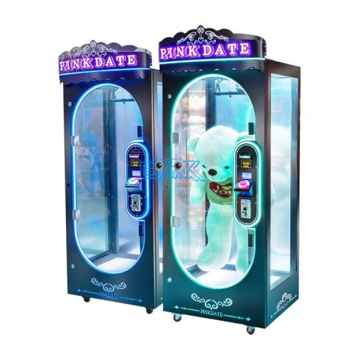 Pink Date Cut The Rope Game Machine Standing Indoor Push Prize Toy Crane Claw Machine - Image 4