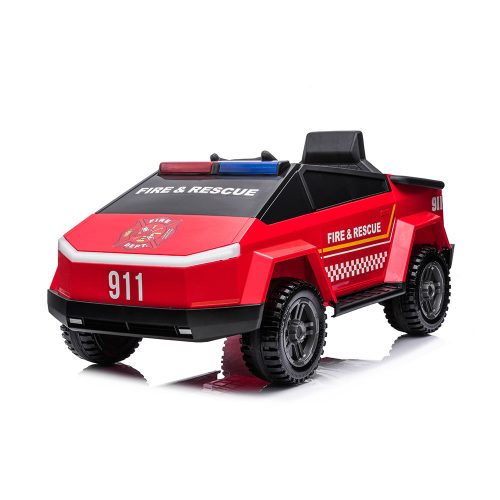 Kids Ride On Toys Police Car Children Electric Remote Control Toy Car Ride-on Car for Kids - Image 4