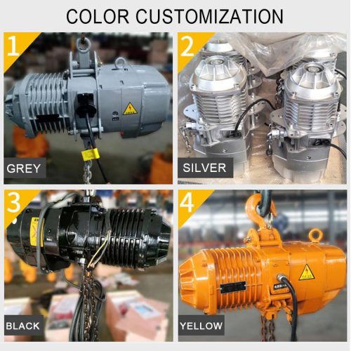 0.5T-10T Trolley-Type Electric Hoist with Hook and Remote Control - Image 4