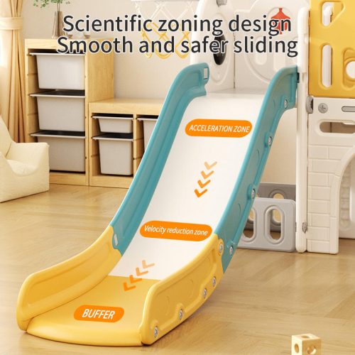 Interstellar Rocket Slide Toys Indoor Play Equipment Baby Plastic Kids Swing And Slide Set For Children Playground - Image 4