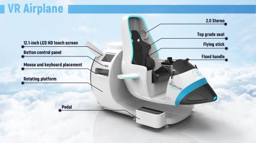 VR Amusement Park Equipment 9D Cinema Set Flight Simulator - Image 4