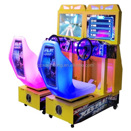 High Quality Kids Racing Simulator 22-Inch Car Arcade Machine Coin-Operated With Plastic Material Amusement - Image 4