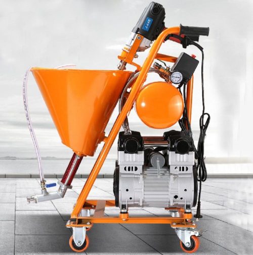 Convenient Cement Mortar Spray Paint Wall Plaster Machine Factory Price Automatic Wall Plastering For Sale - Image 4