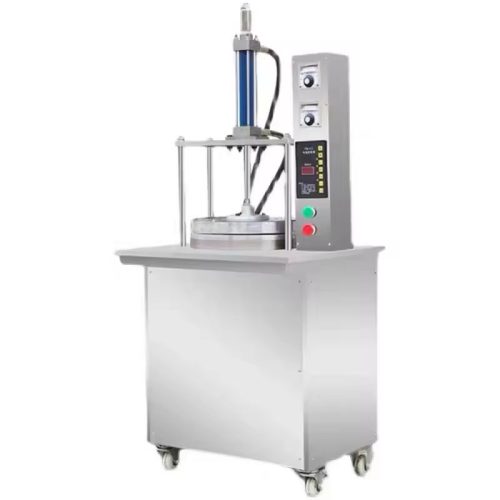 Automatic Grain Flour Tortilla Manufacturer Pizza Pie Pita Bread Hydraulic Dough Press Pancake Forming Machine Press Machine - Image 4