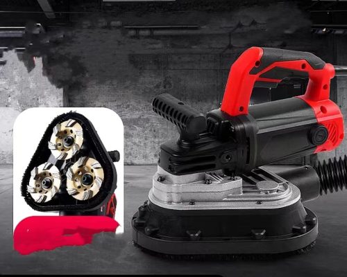 2450W High-power Portable Three-head Grinder Wood Floor Sanding And Polishing Machine - Image 4