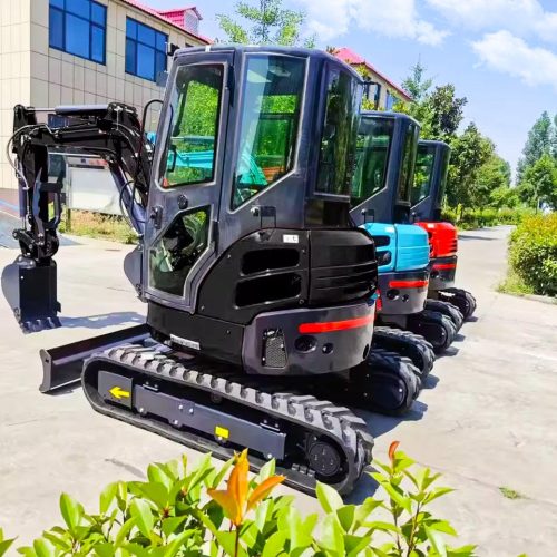 Compact Mini Agricultural Excavator Multi-Functional 3Ton Excavator Can Be Customized Color - Image 4