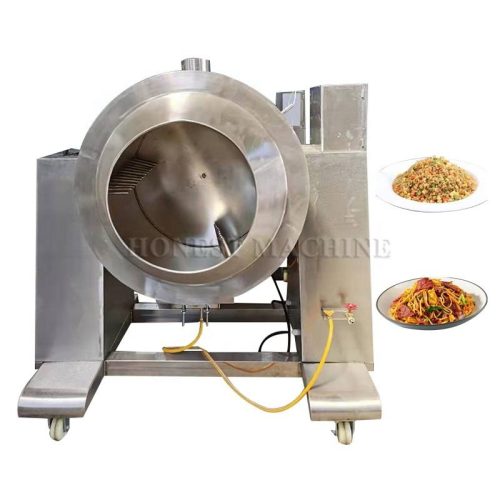 Commercial Beef And Meatball Machine/Automatic Non-Stick Egg Stir-Frying Rice Cooker/Drum Stir-Frying Machine - Image 4