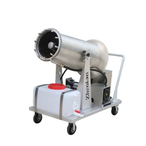 High-Efficiency Powerful Mist System Agricultural Garden Mist Cannon Sprayer Fog Machine - Image 3