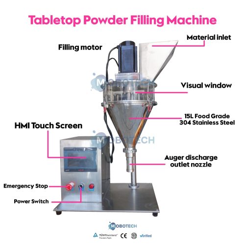 High Precision Automatic Quantitative Freeze-Drying Bench Powder Filling Machine - Image 4