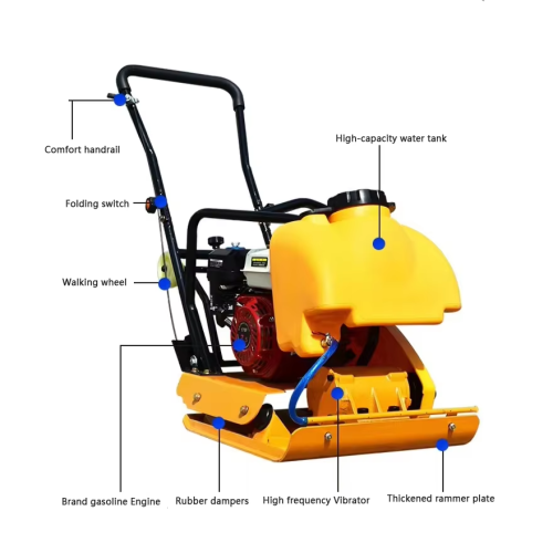 Earth Hand-Held Forward Vibrating Plate Compactor - Image 2