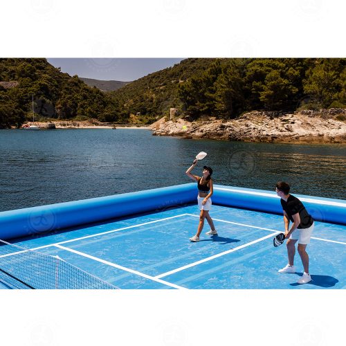 Customized Inflatable Water Sport Platform Inflatable Floating Island Inflatable Pickleball Court - Image 4