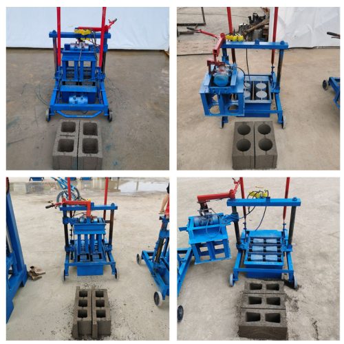 Manual Semi Automatic Interlocking Hourdis Smart Habiterra Paver Hollow Cement Concrete Block Making Machine 200 1-2 Persons - Image 4